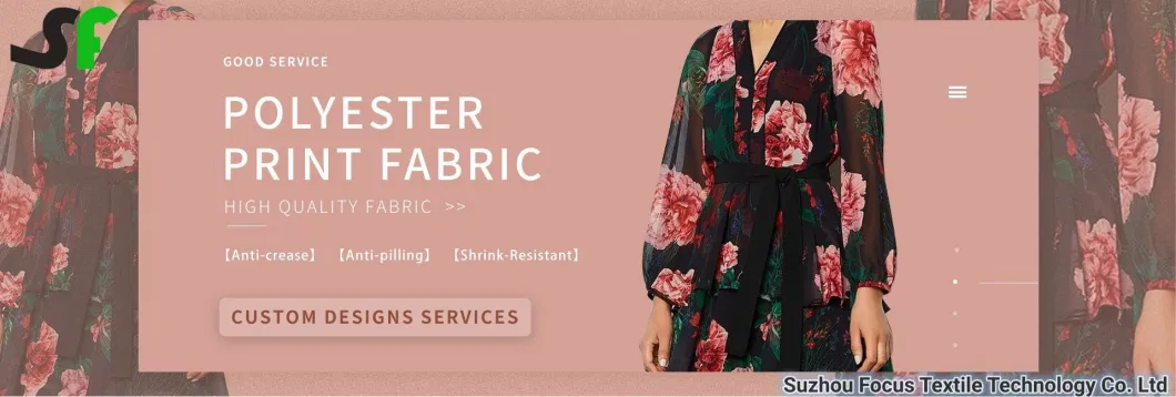 Custom Design Printing Woven Pure Silk Crepe Chiffon Memory Cloth Satin Fabric for Dress Blouse Lining Garment Textile